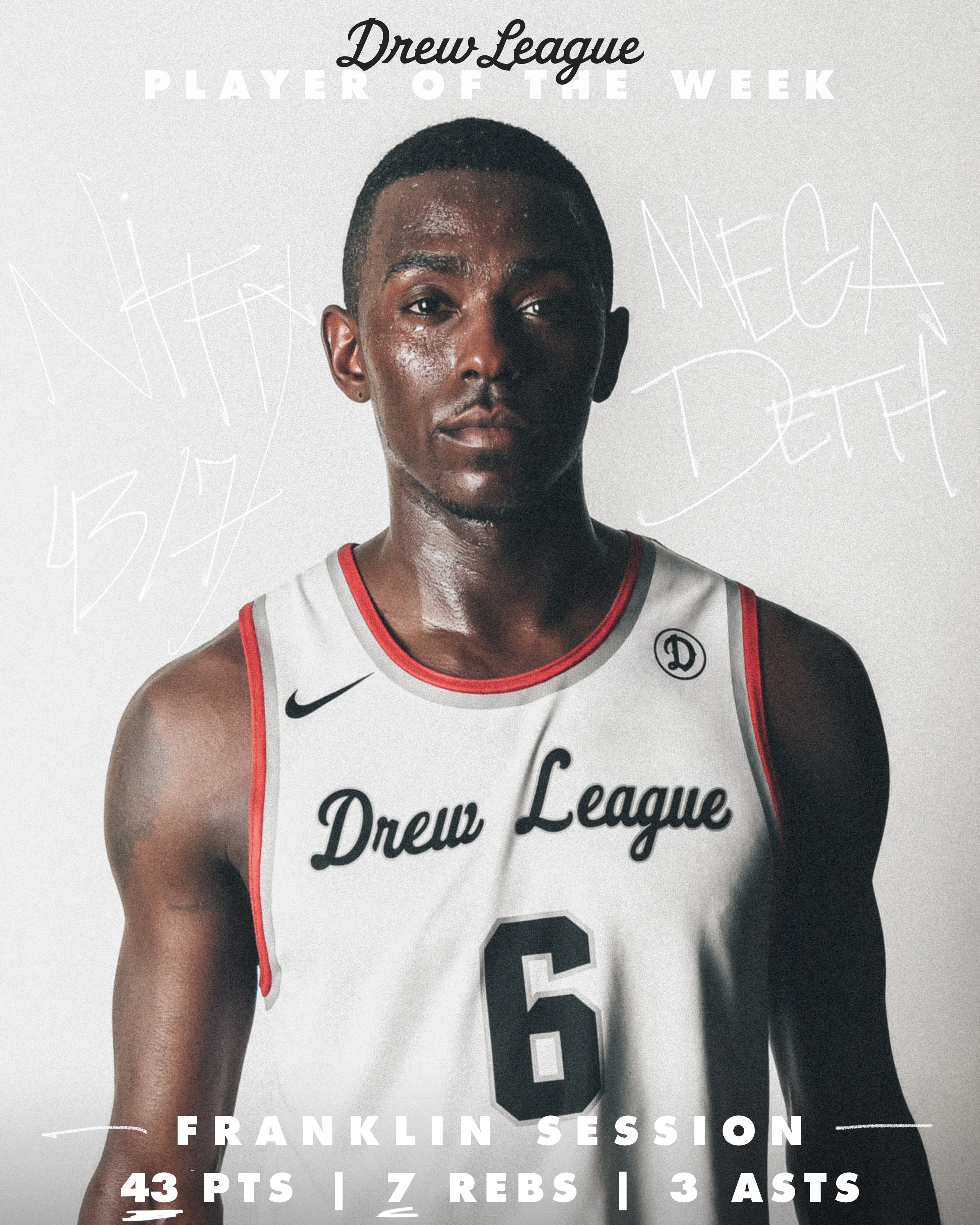 drew league jersey